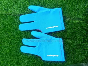 Blue Snooker Gloves