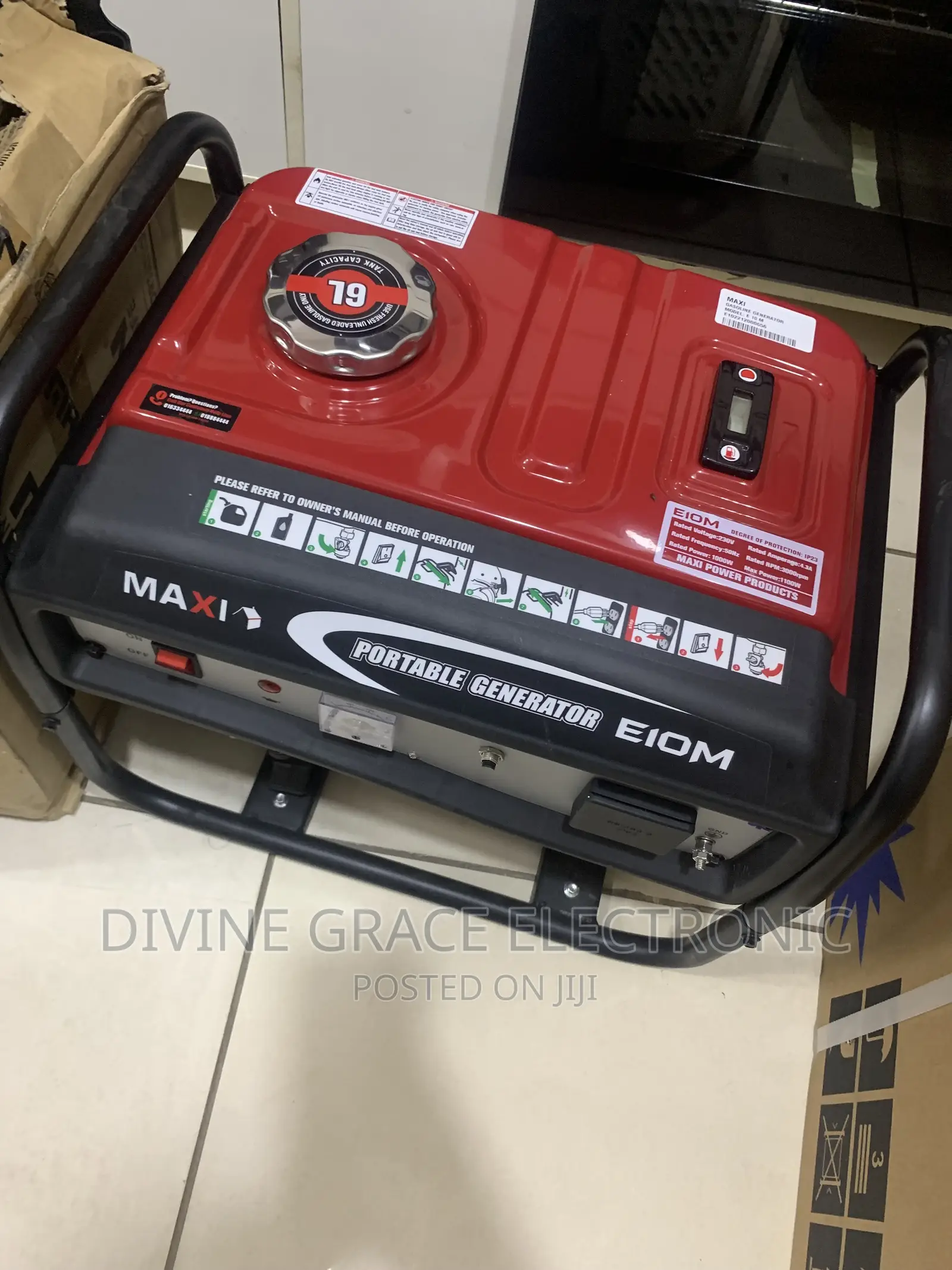 1.2kva Maxi Generator