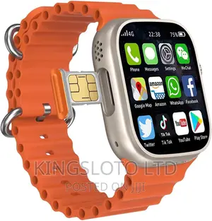 Series 8 Ultra Sim Watch. 32gb 2ram Support Whatsapp Faceboo