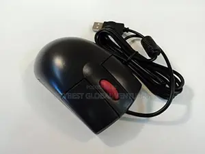 Lenovo Black Optical Three Button Scroll USB Mouse