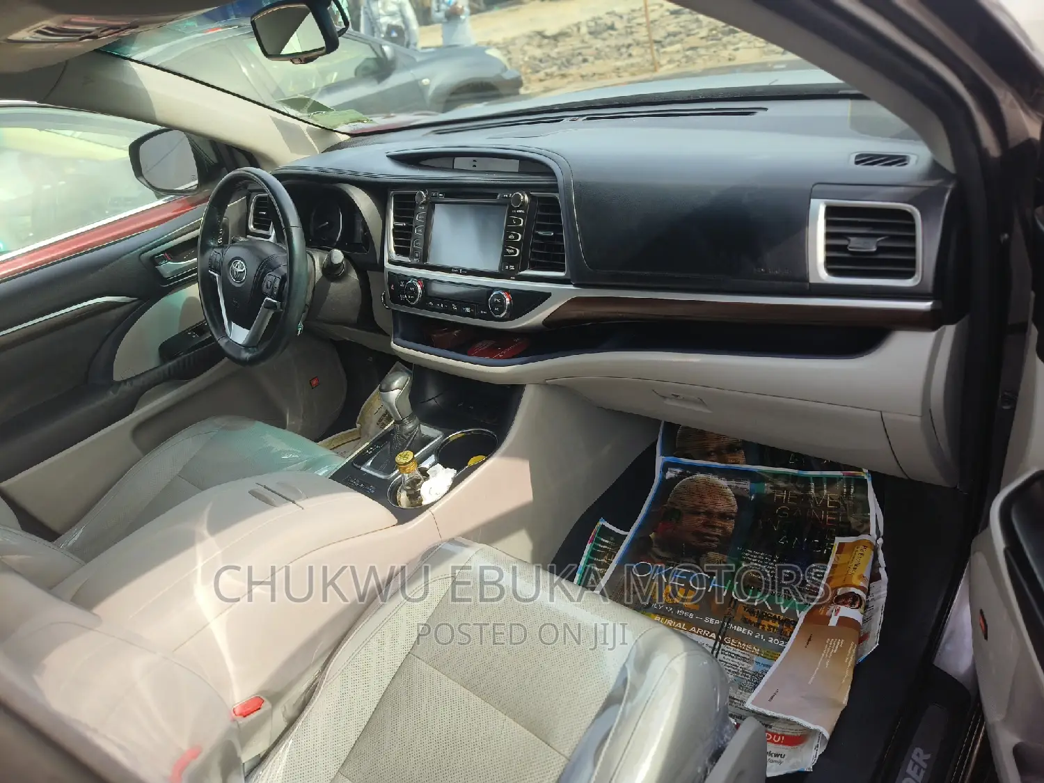 Toyota Highlander 2017 Gray