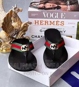 Gucci Leather Slipers