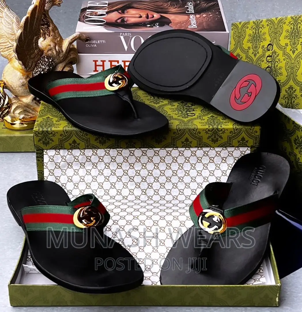 Gucci Leather Slipers