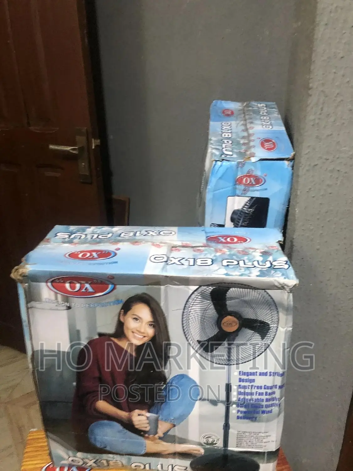 Ox 18 Plus Standing Fan Strong Wind