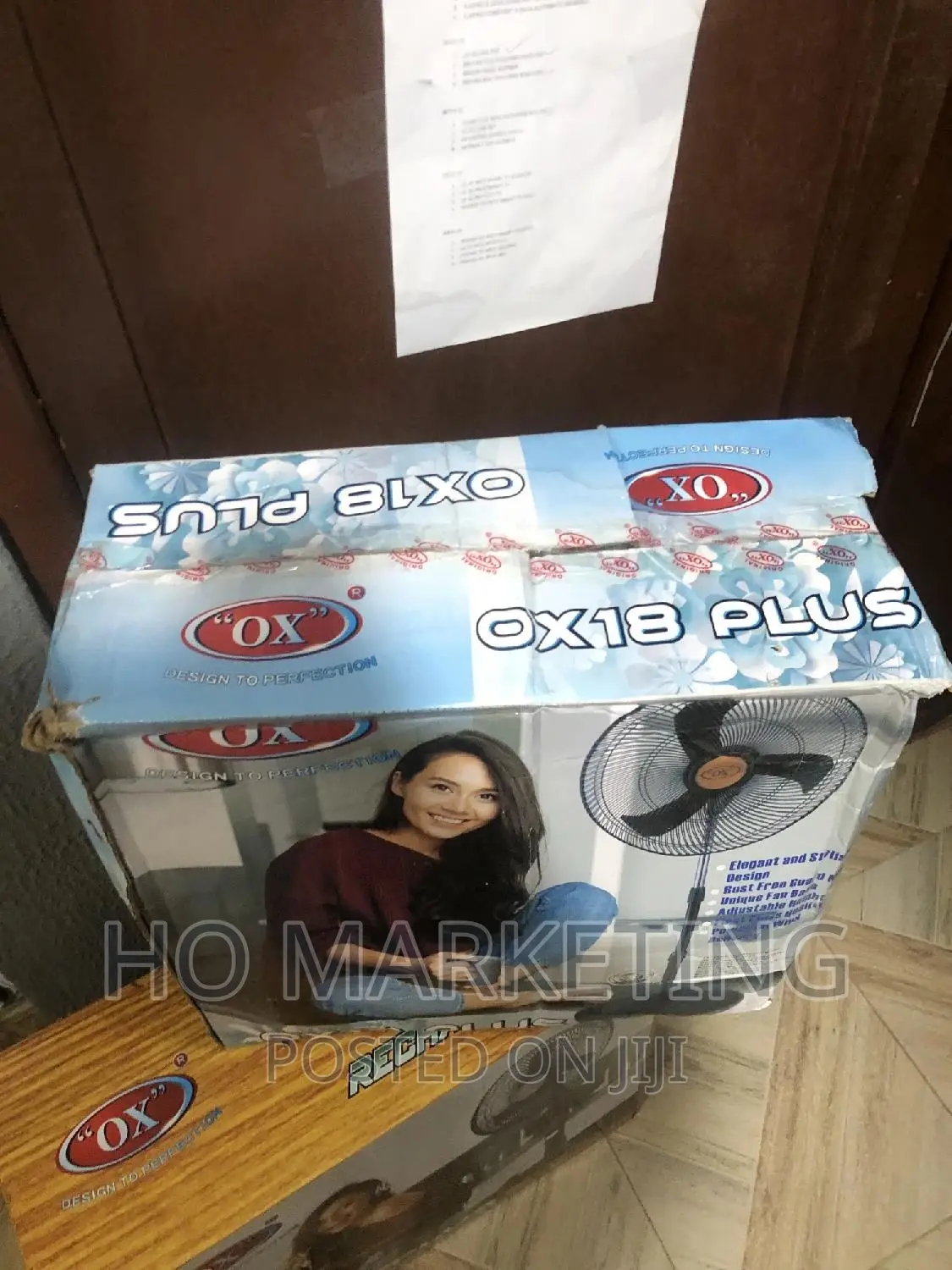 Strong Wind Ox 18 Inches Standing Fan