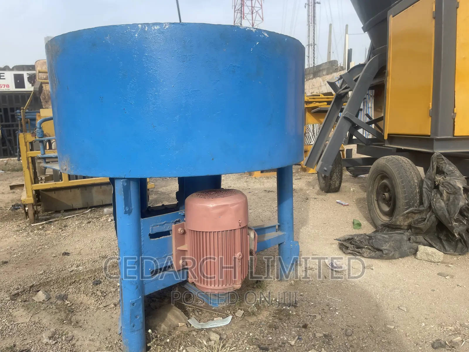 Block Concrete Mixer