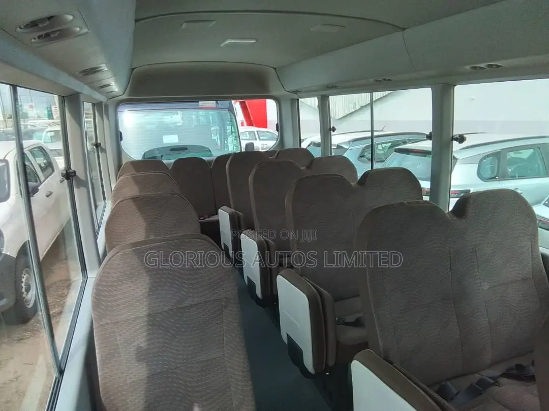 New Toyota Coaster 2023 White