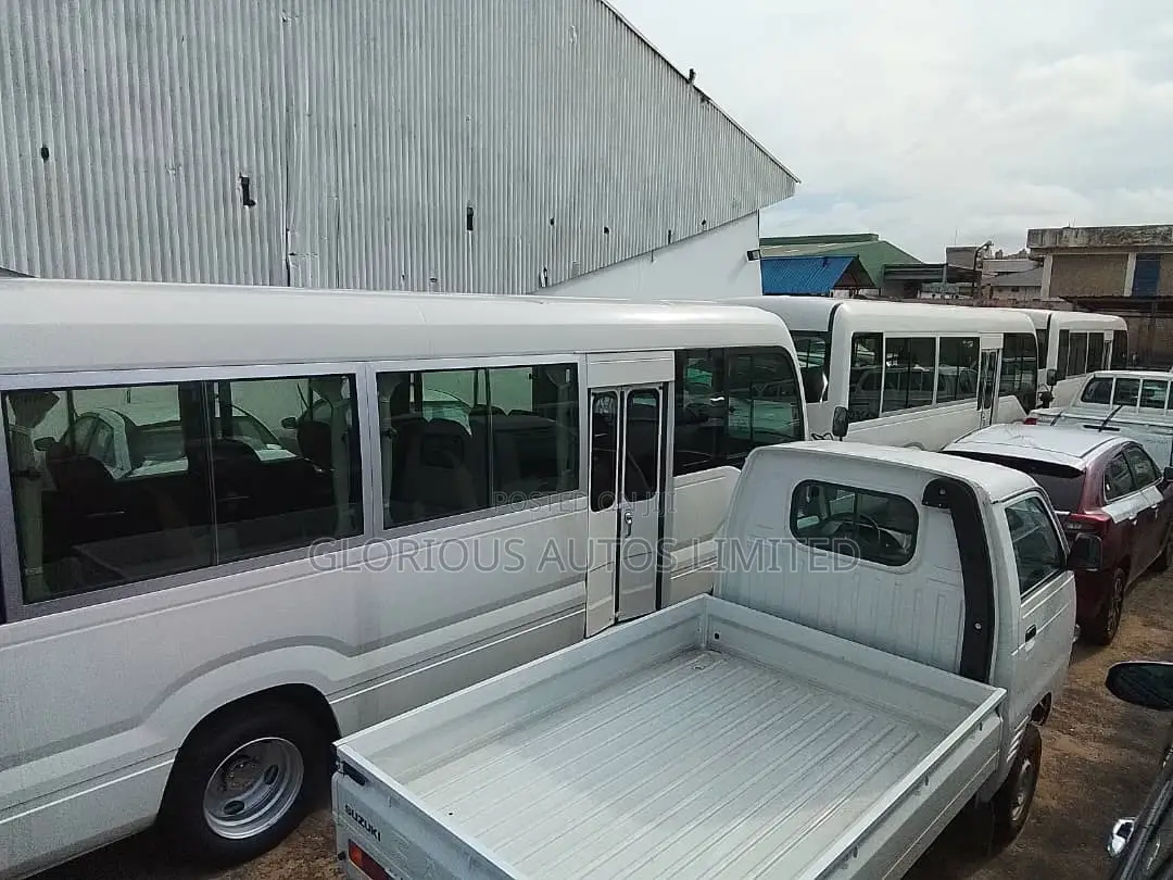 New Toyota Coaster 2023 White