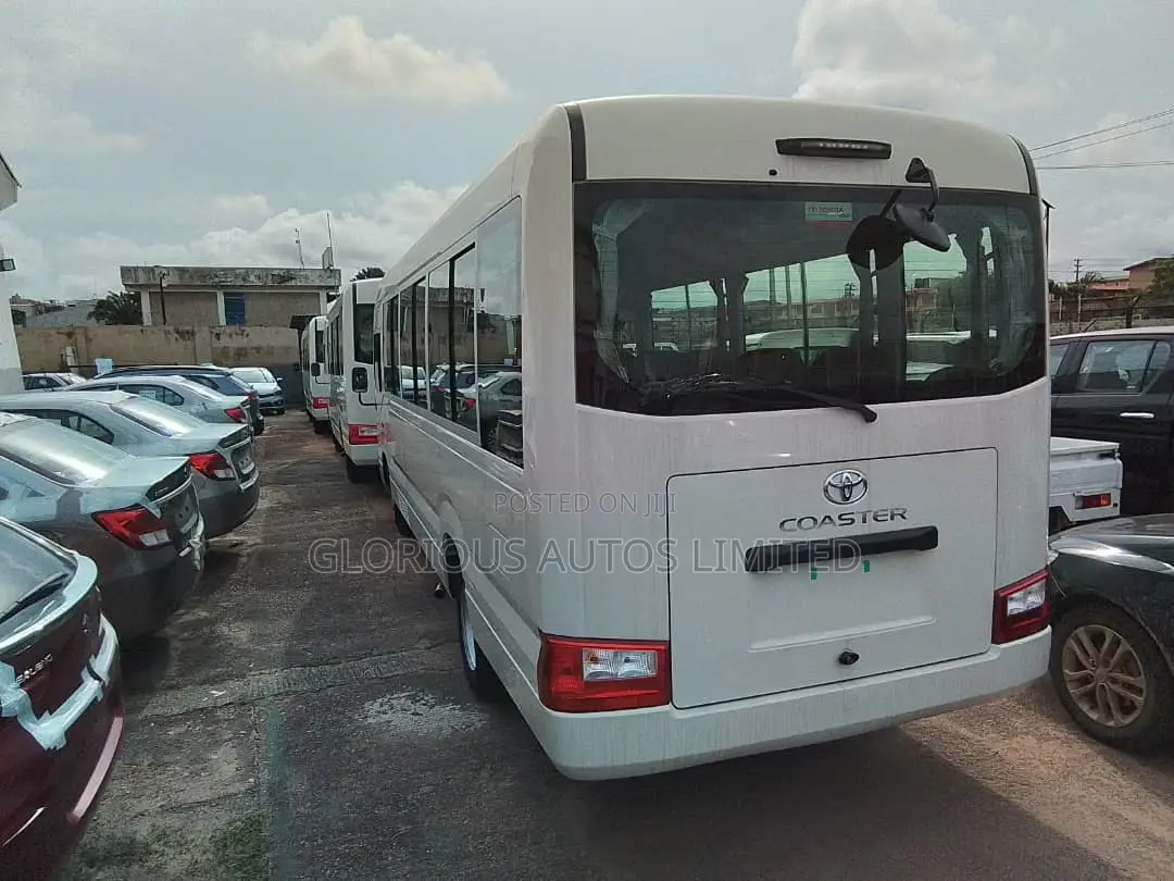 New Toyota Coaster 2023 White