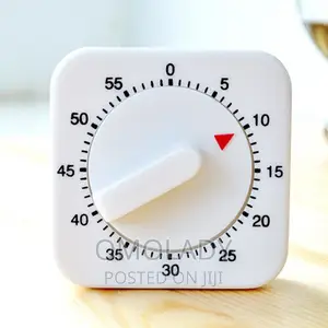 White Square 60-Minutes Mechanical Timer