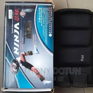 Ankle Weight - Black-1+1-2kg