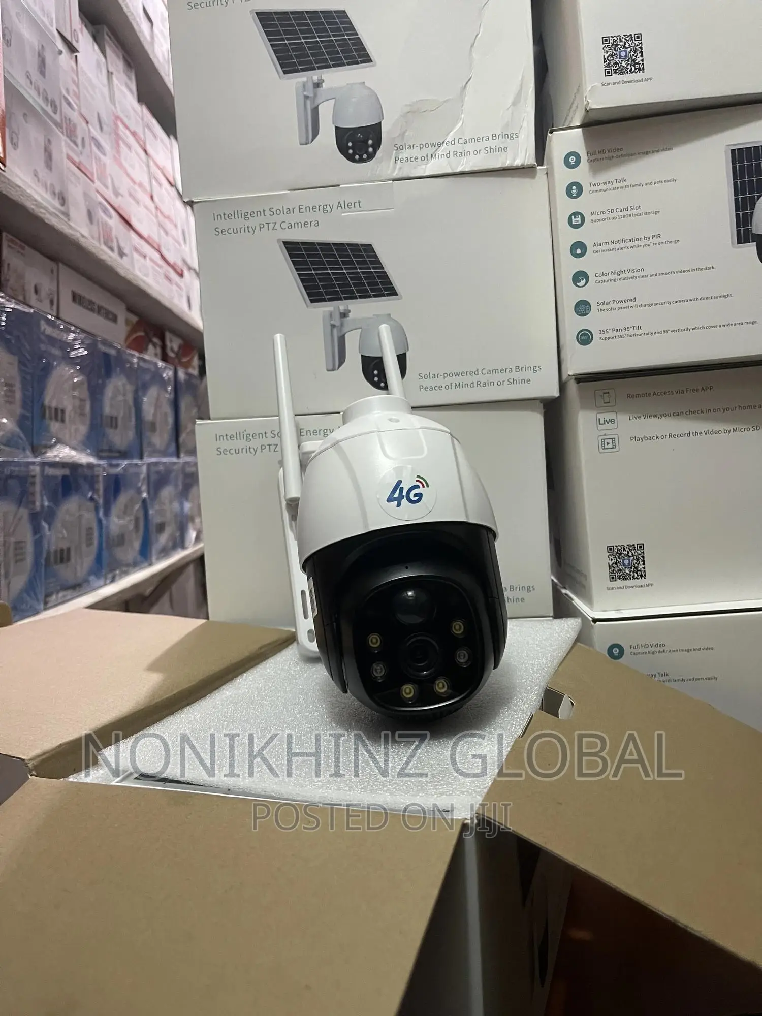 PTZ Solar Camera v 380