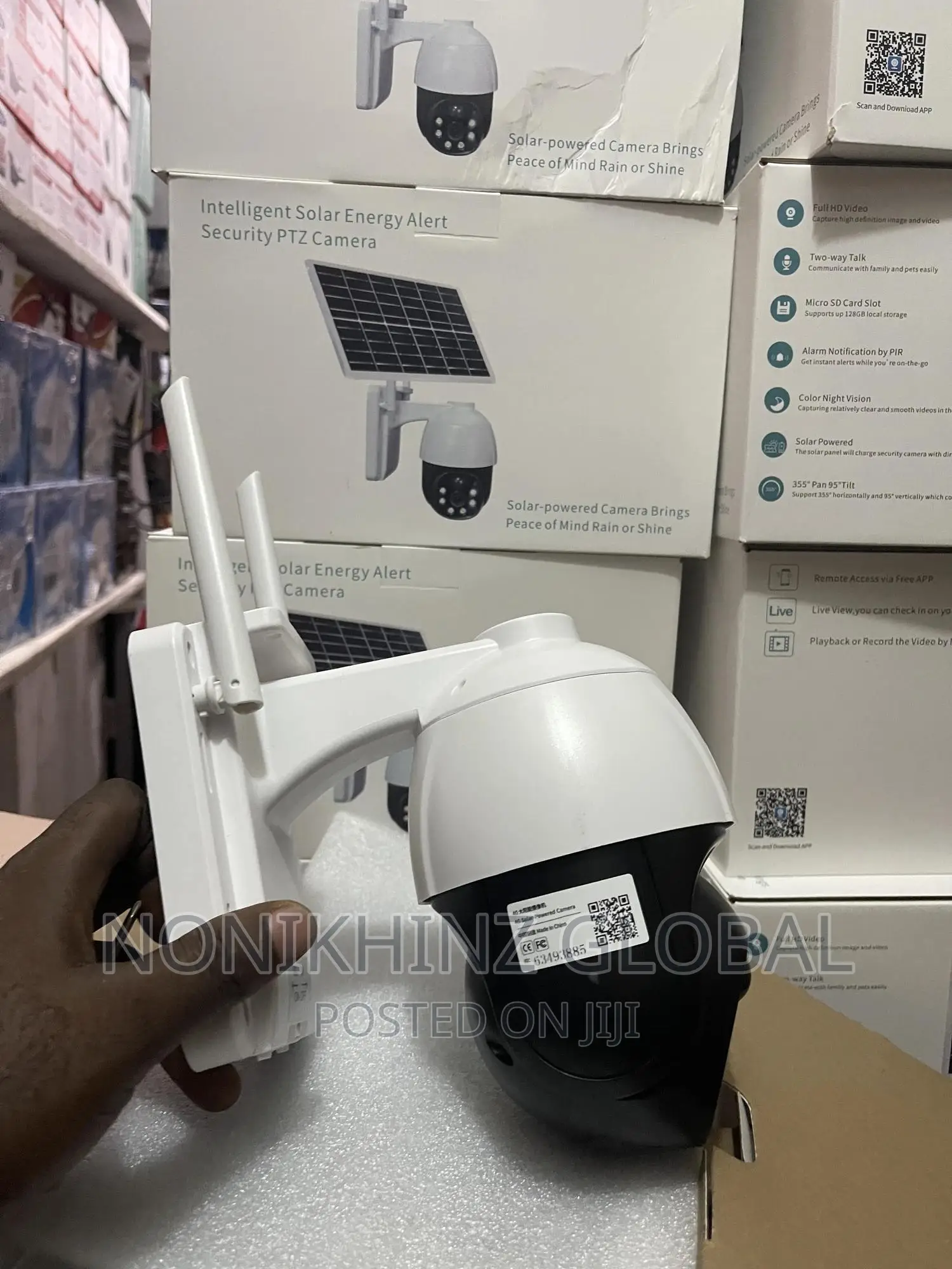 PTZ Solar Camera v 380