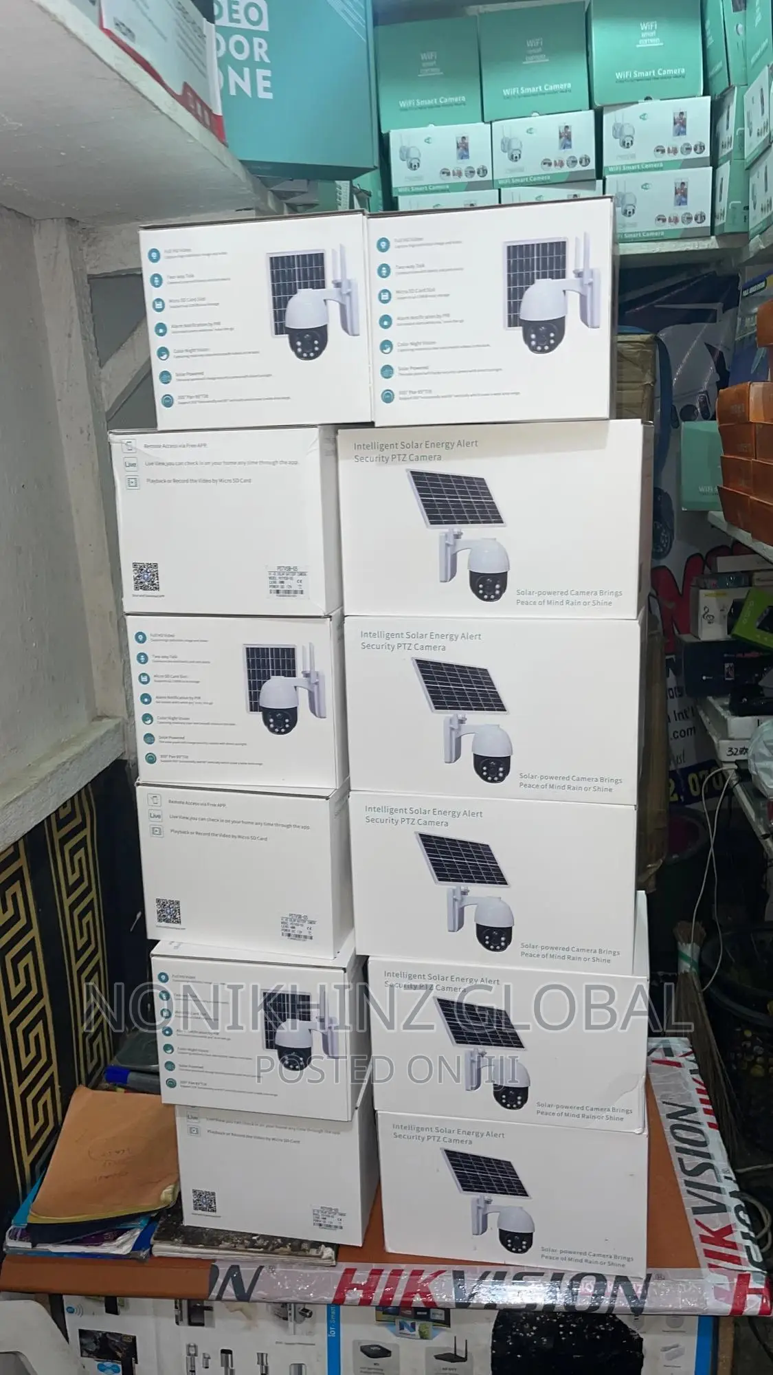 PTZ Solar Camera v 380