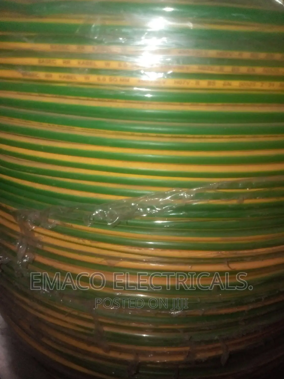 6mm Single Core Earth Copper PVC Cable
