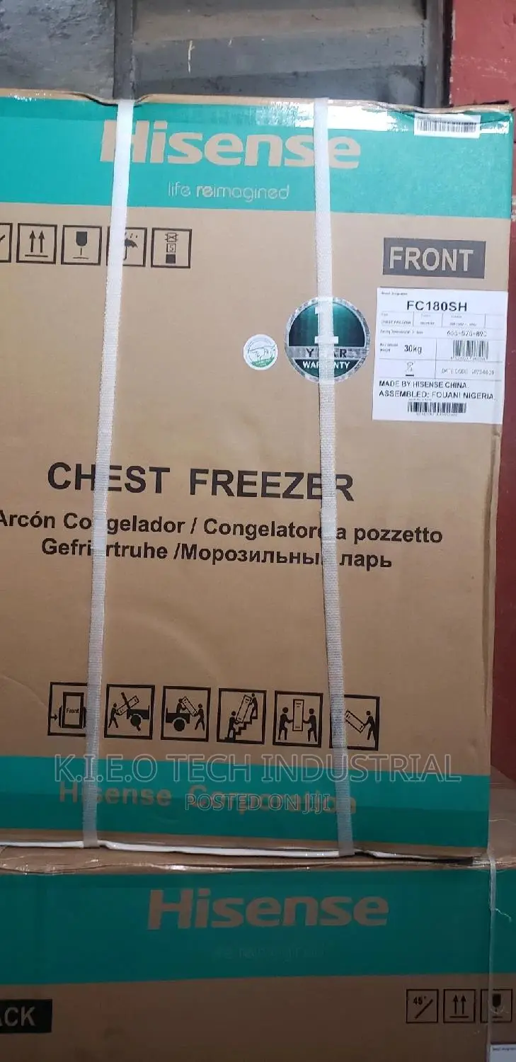 Hisense Freezer 30kg(150L)