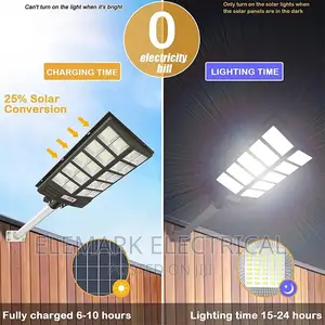 Original 1500watts Solar Street Light With Remote Control