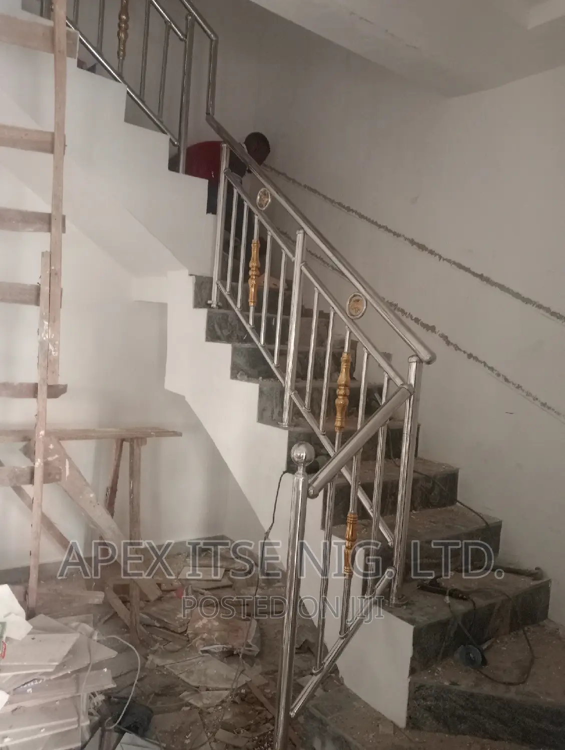 Paradise Staircase Railing