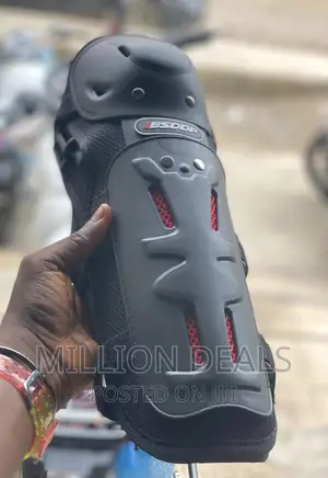 Stylish Biker Knee Brace And Elbow Guards