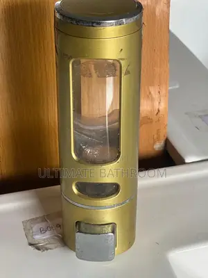 Gold Wall Mounted Plastic Soap Dispenser