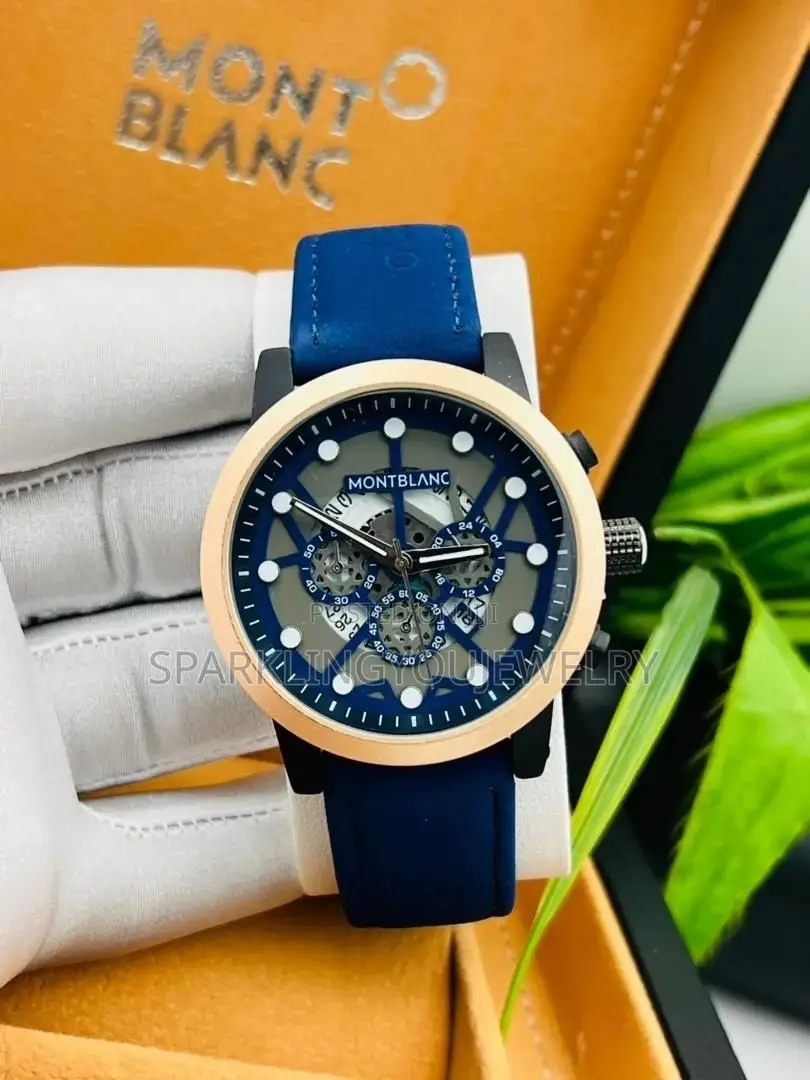 Montblanc Leather Watch