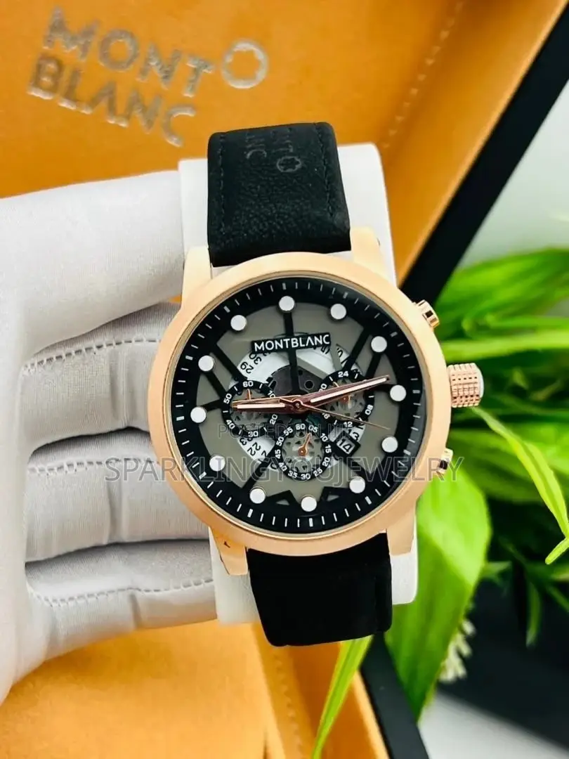 Montblanc Leather Watch