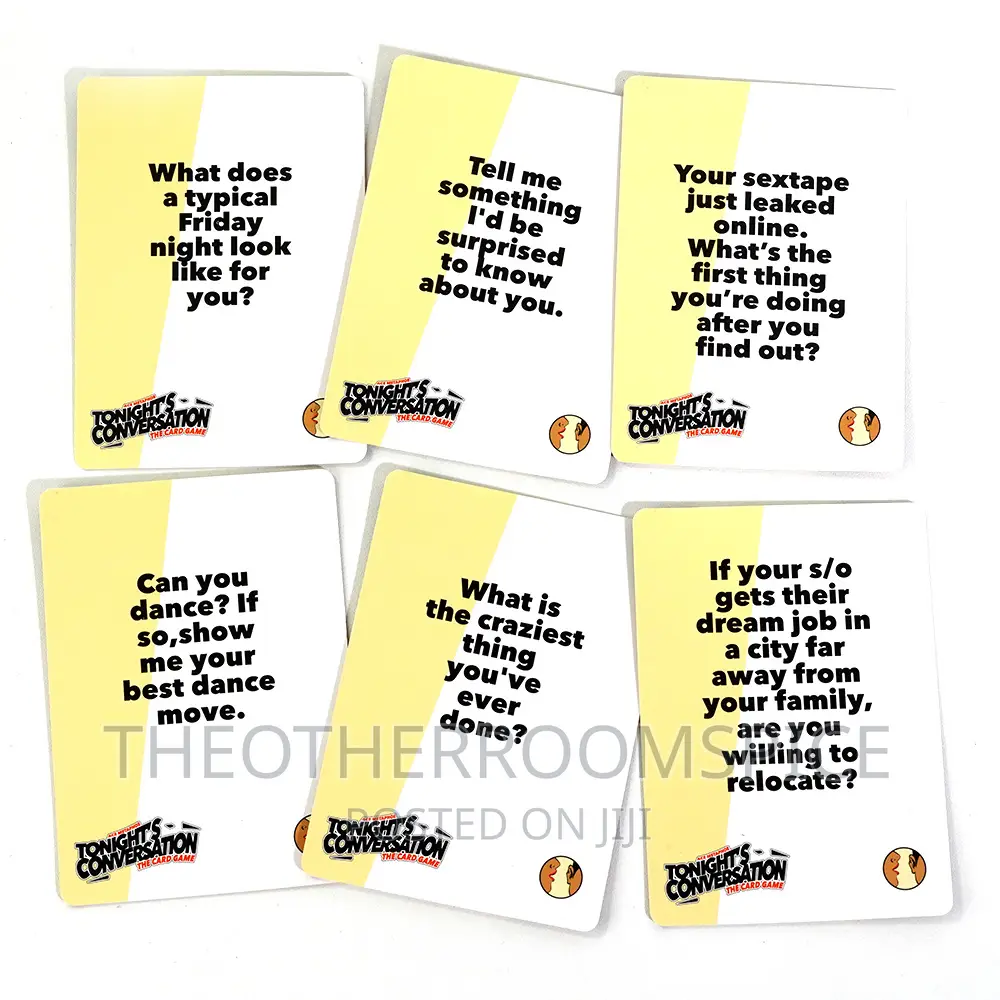Tonight' Conversation Cards - Date Night Edition for Couples