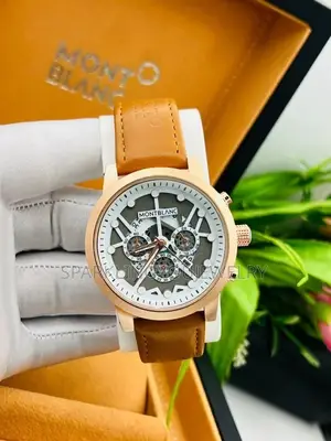 Montblanc Leather Watch