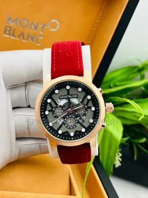 Montblanc Leather Watch