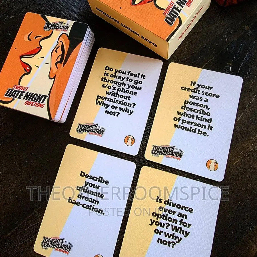 Tonight' Conversation Cards - Date Night Edition for Couples