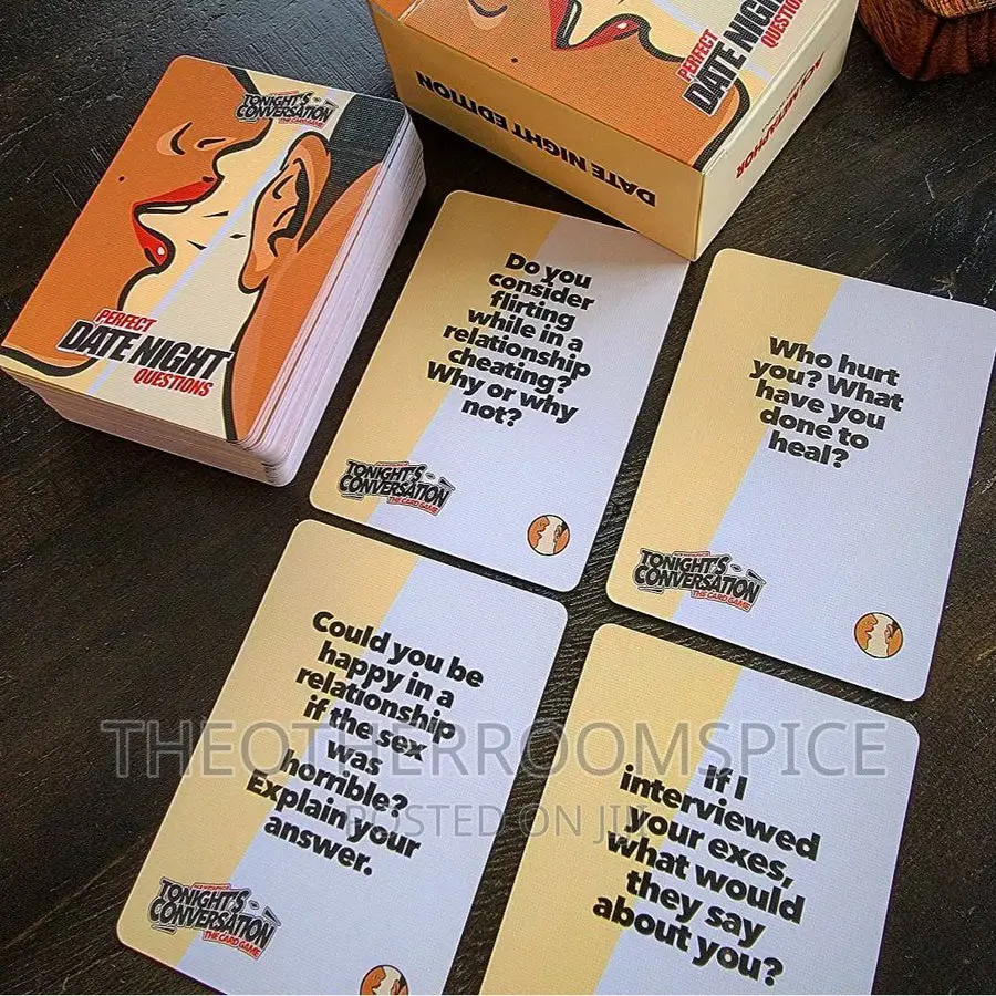 Tonight' Conversation Cards - Date Night Edition for Couples