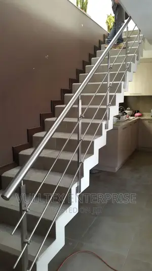 Staircase Rails Using Stainless Steel