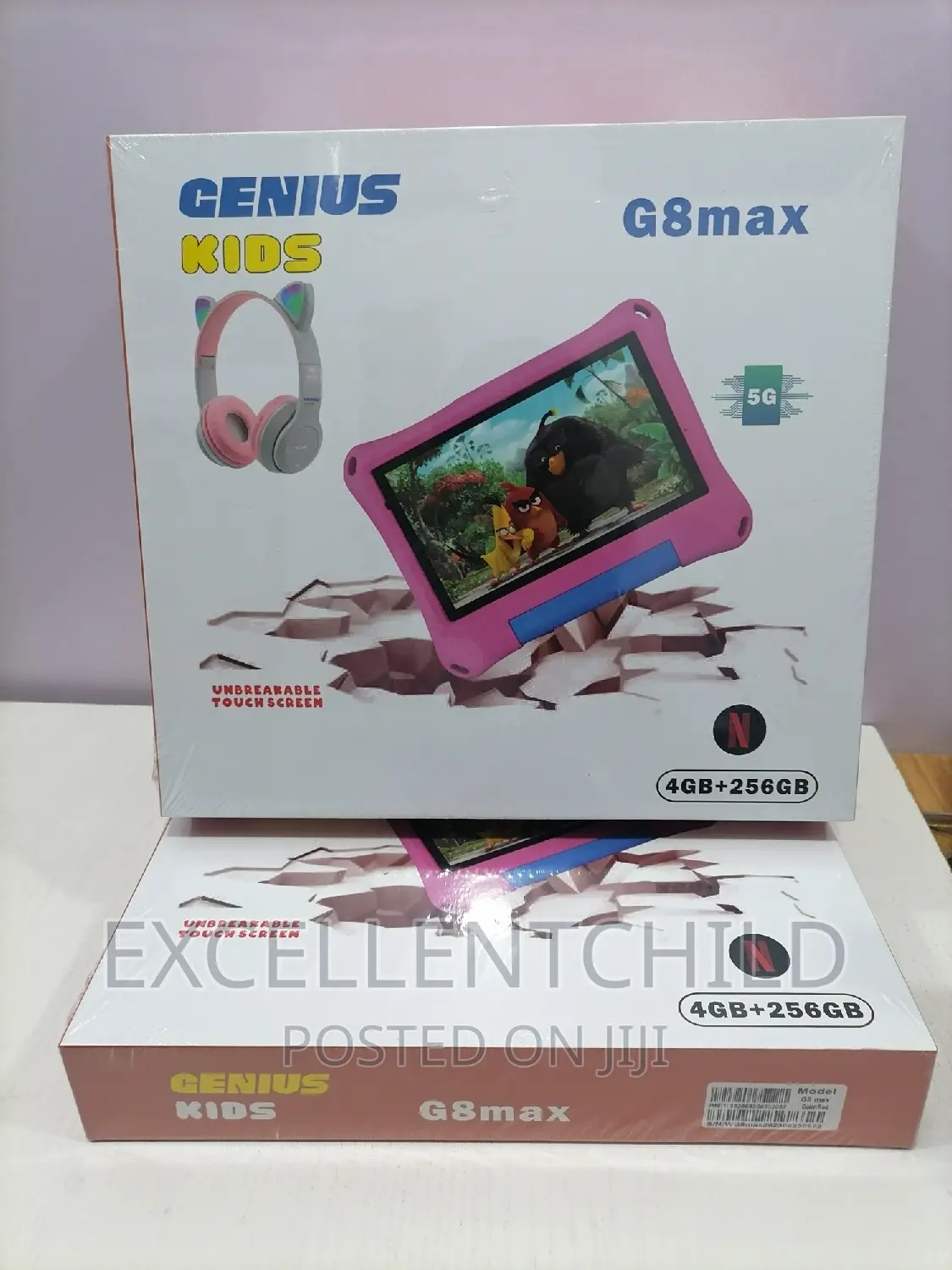 New GTouch Kids Tablet 256 GB Red
