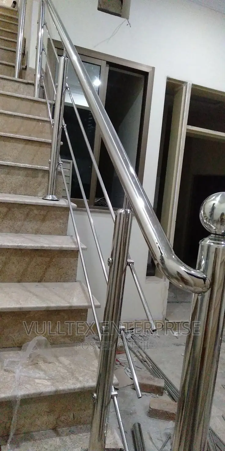 Argon Welded Stainless Handrails