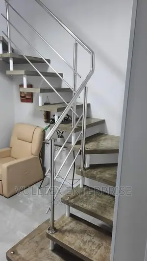 Staircase Handrail Using Argon Welded Steel