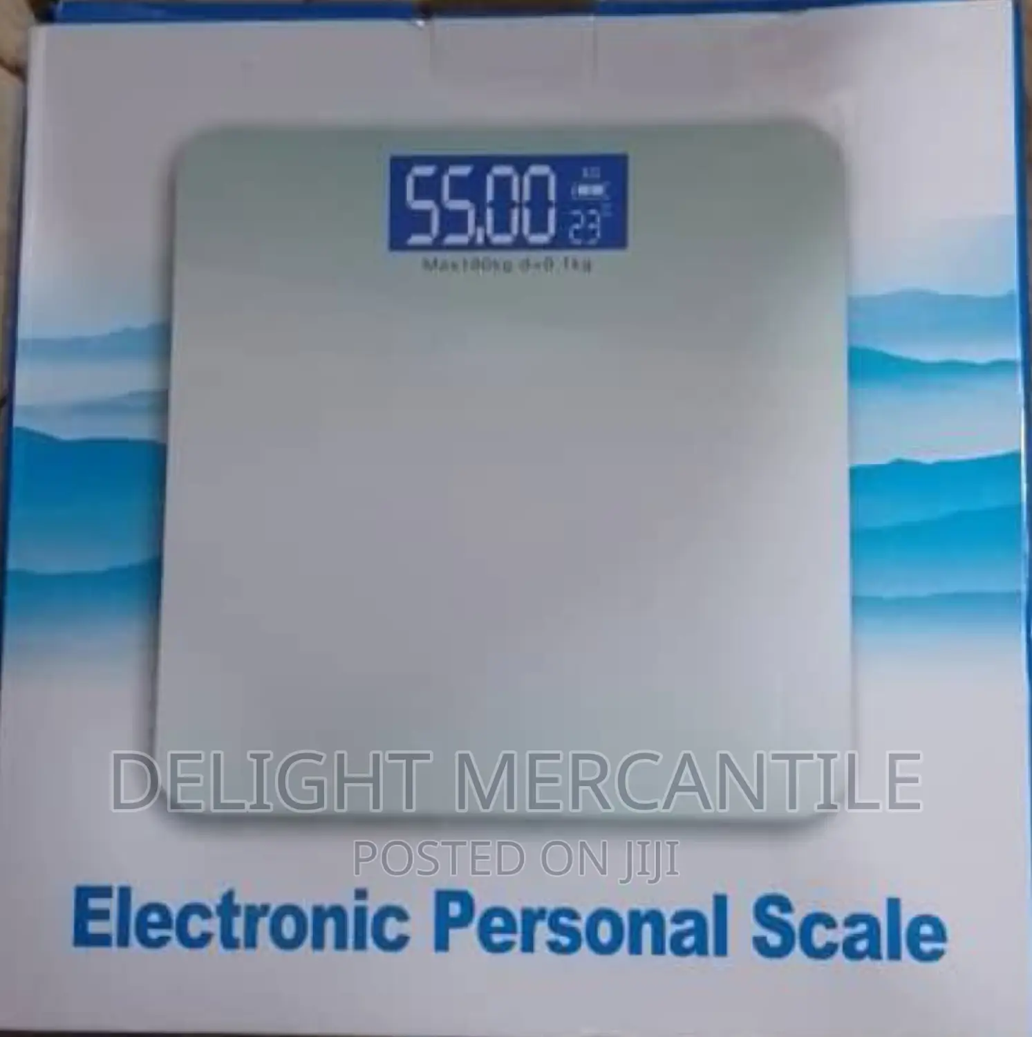 Transparent Electronic Personal Scale