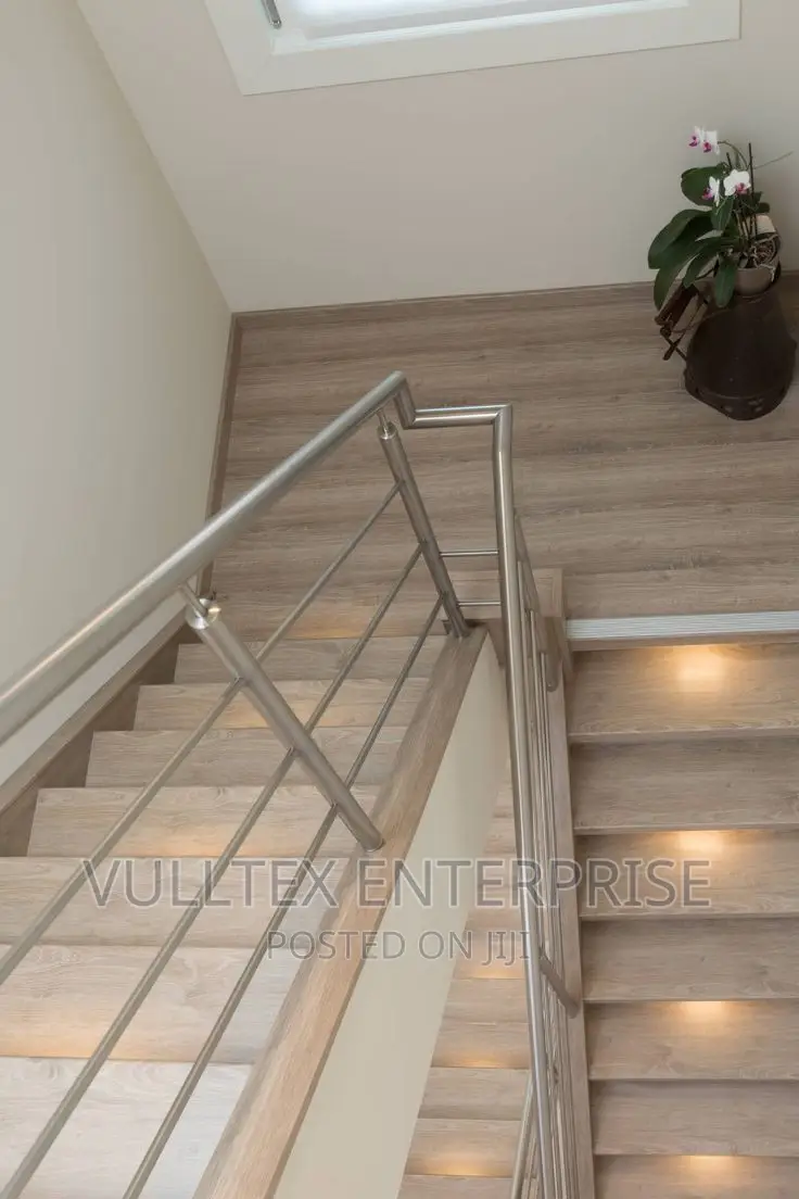 Argon Welded Handrails Using Stainless Steel