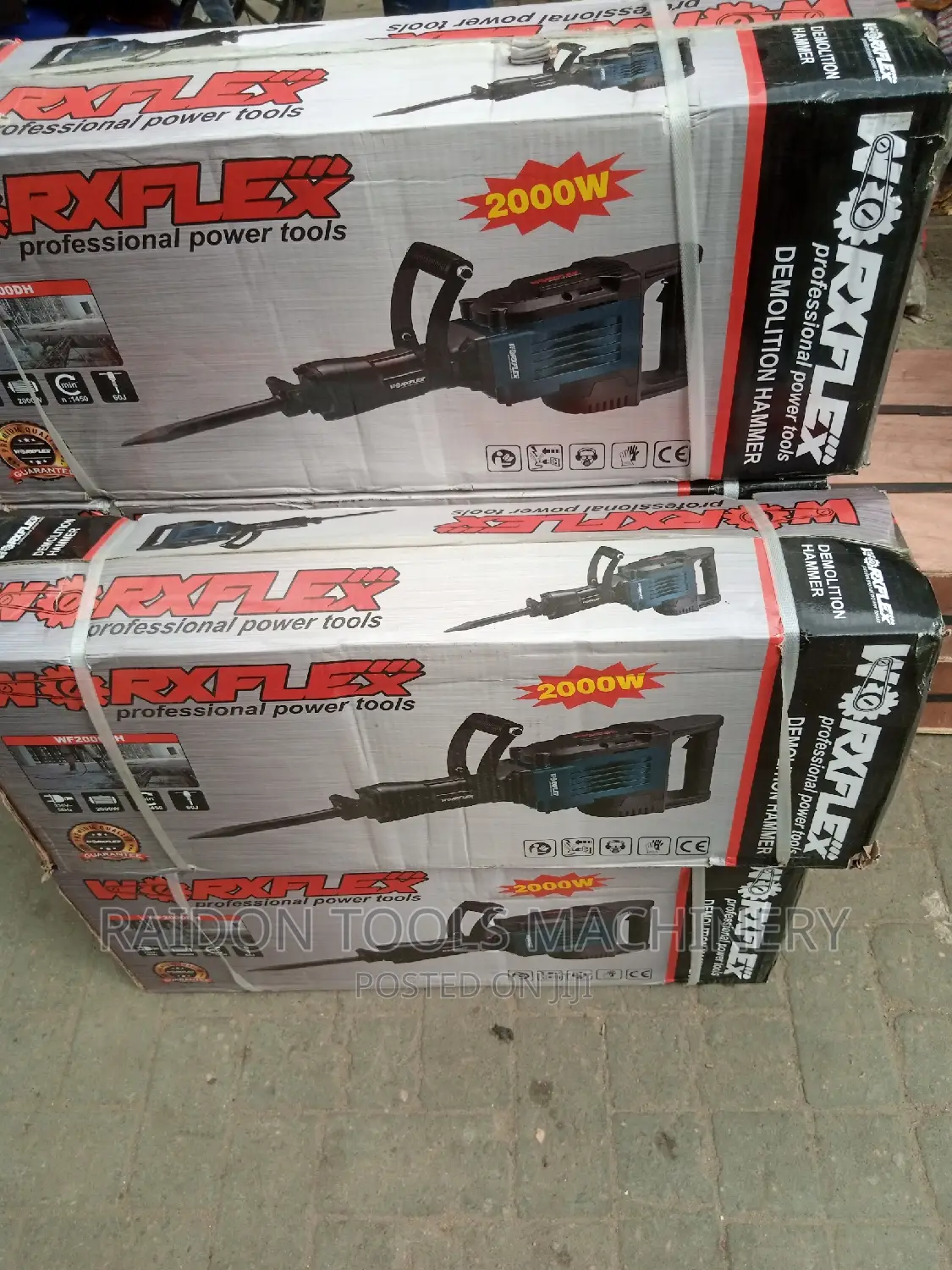 Jackhammer 2000w Worxflex