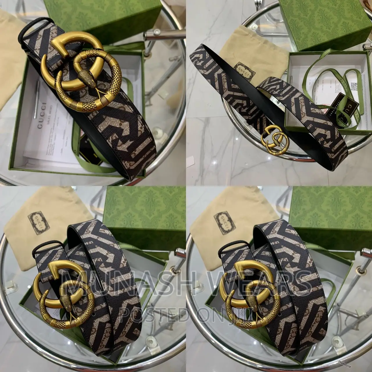Original Dior X Gucci Belt