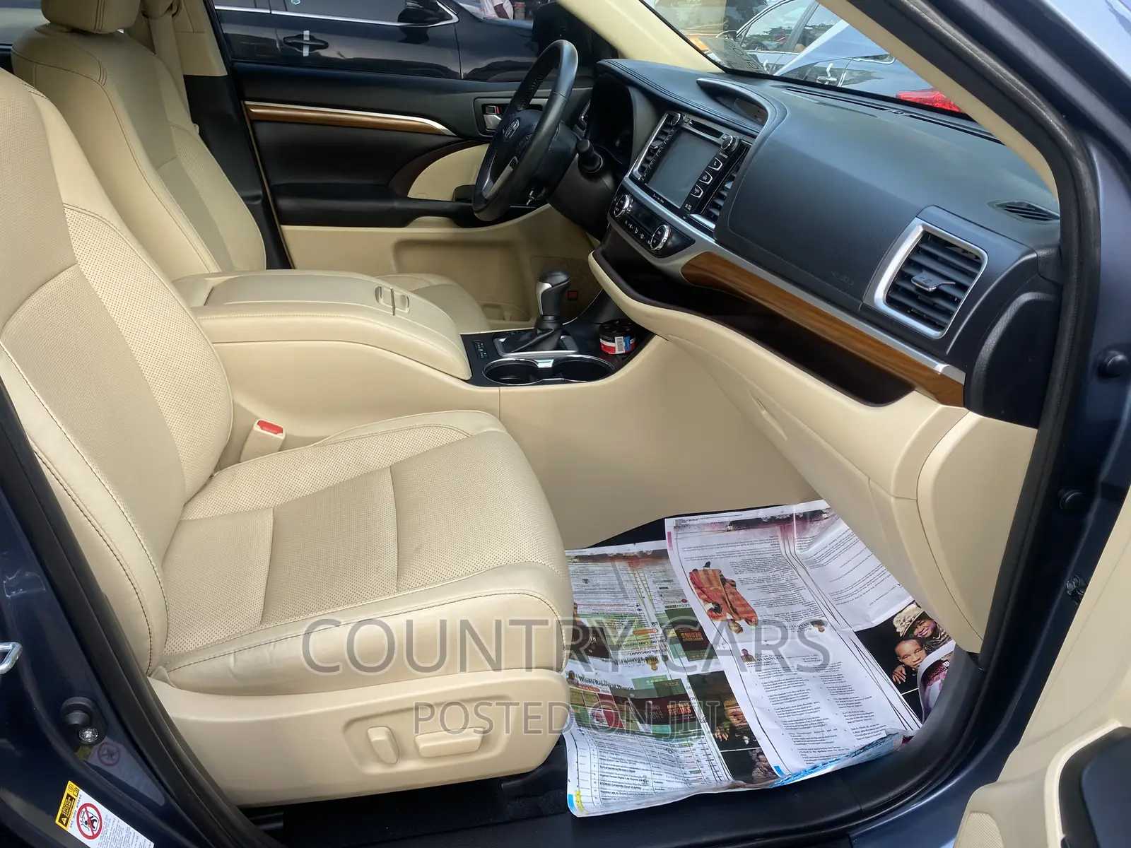 Toyota Highlander Limited 2019 Blue
