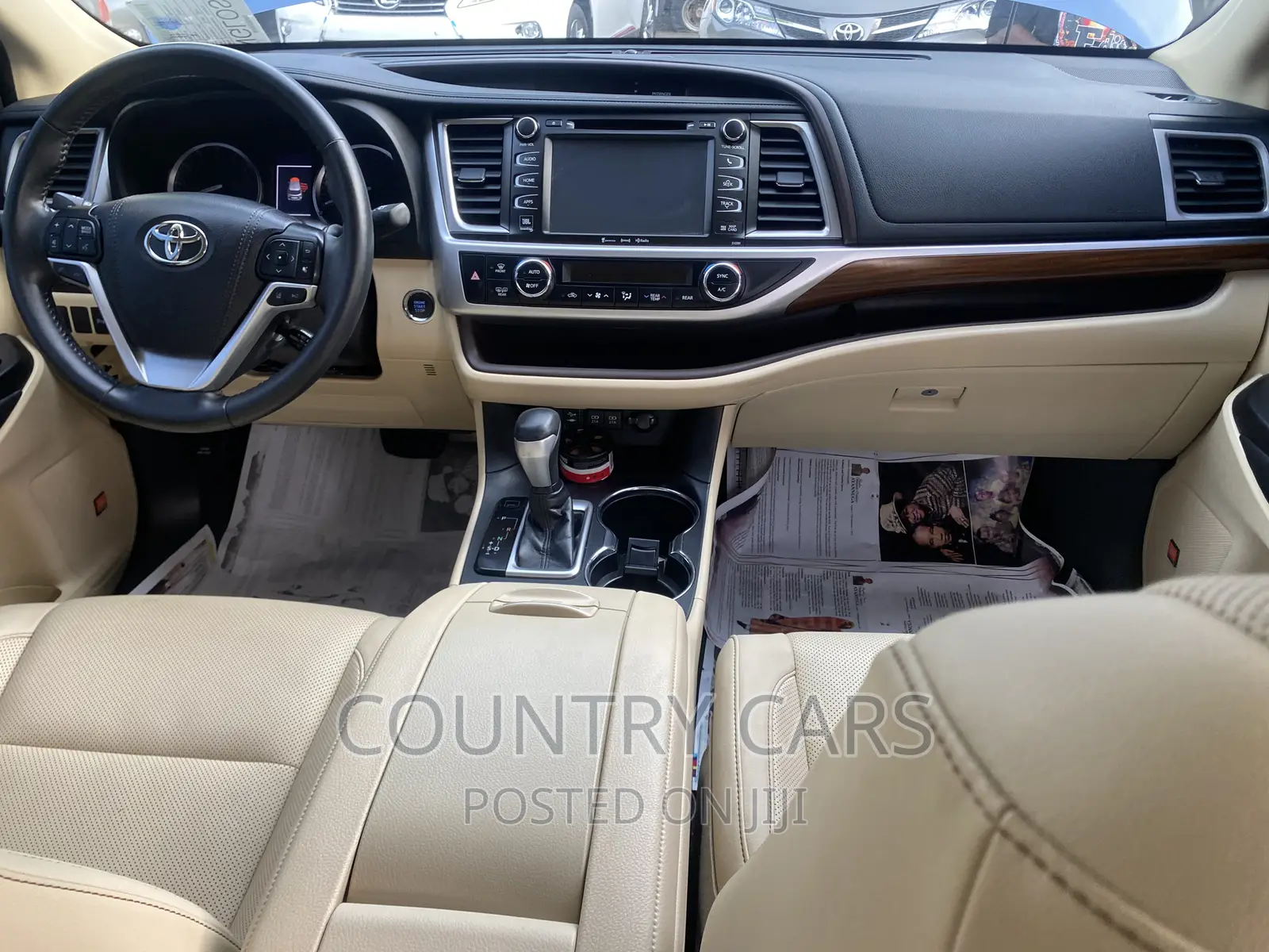 Toyota Highlander Limited 2019 Blue