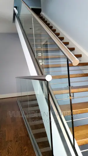 Stainless Top Glass Railing System.