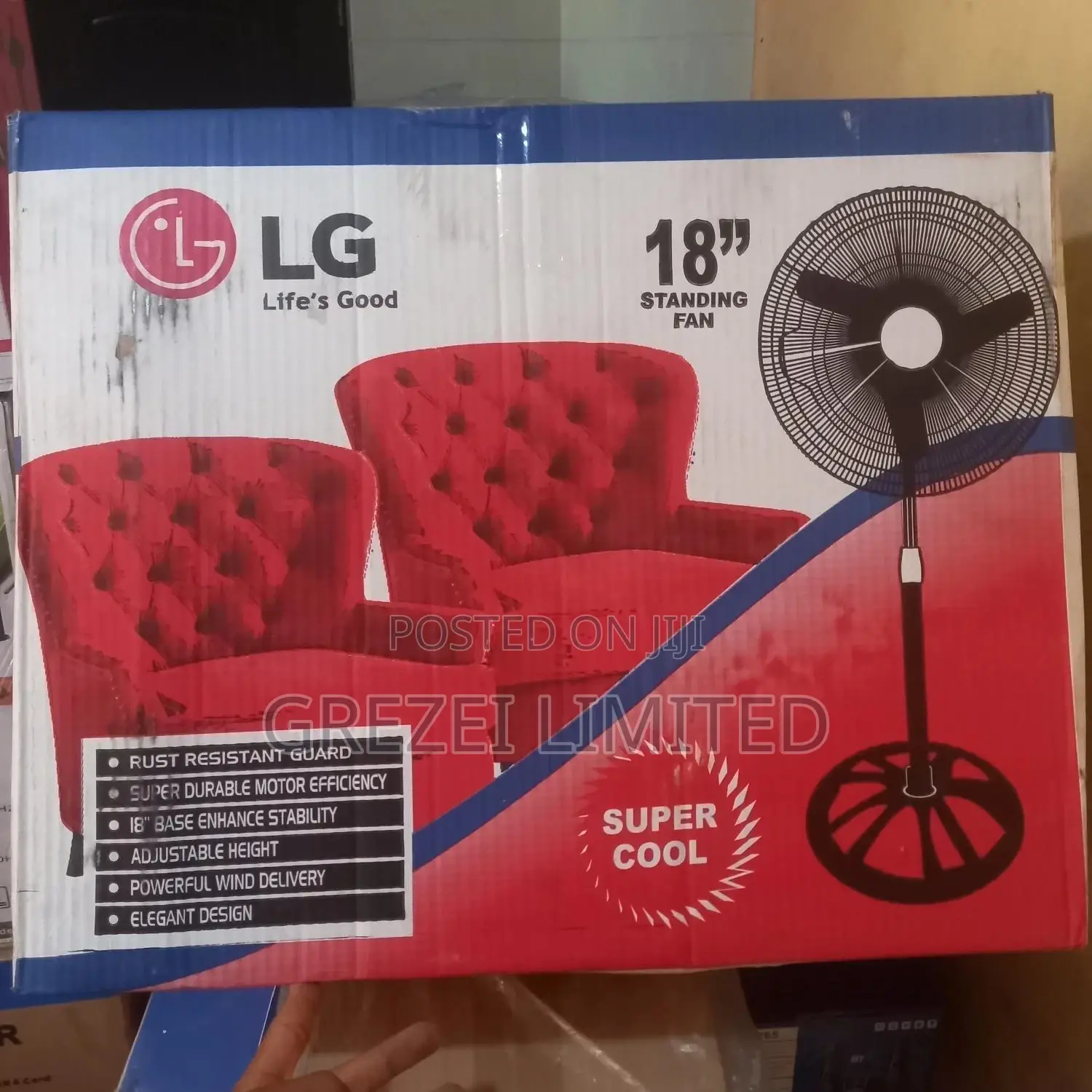 LG Standing Fan