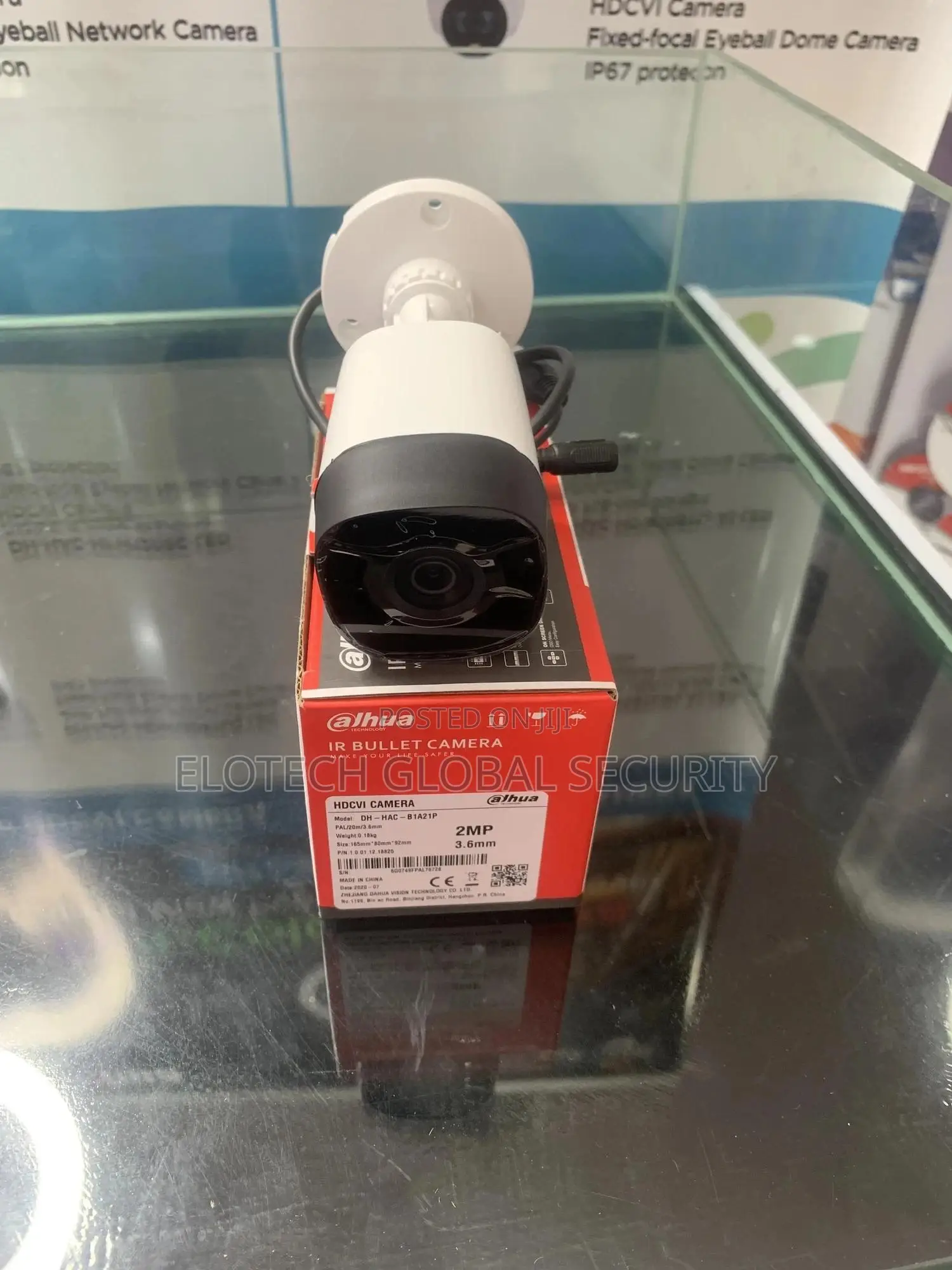 Dahua 2MP HDCVI IR Eyeball CCTV Outdoor Camera
