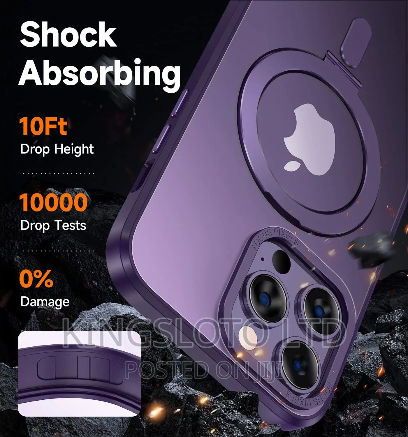 14 Pro Max Phone Case [Compatible With Magsafe]