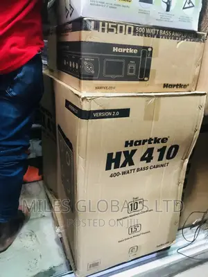 Hartke 410 V2 4x10" 400-Watt Bass Cabinet