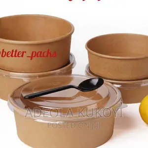 750ml Kraft Paper Bowl - A Pack of 600pcs
