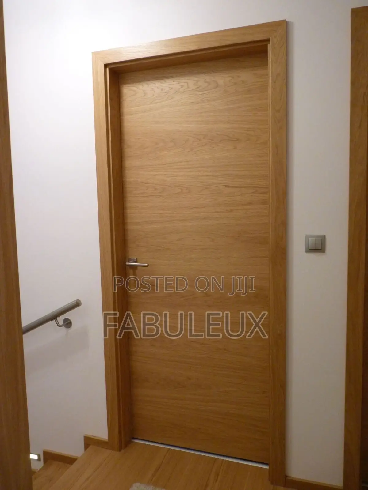 HDF Door With Frame and Architraves Complete