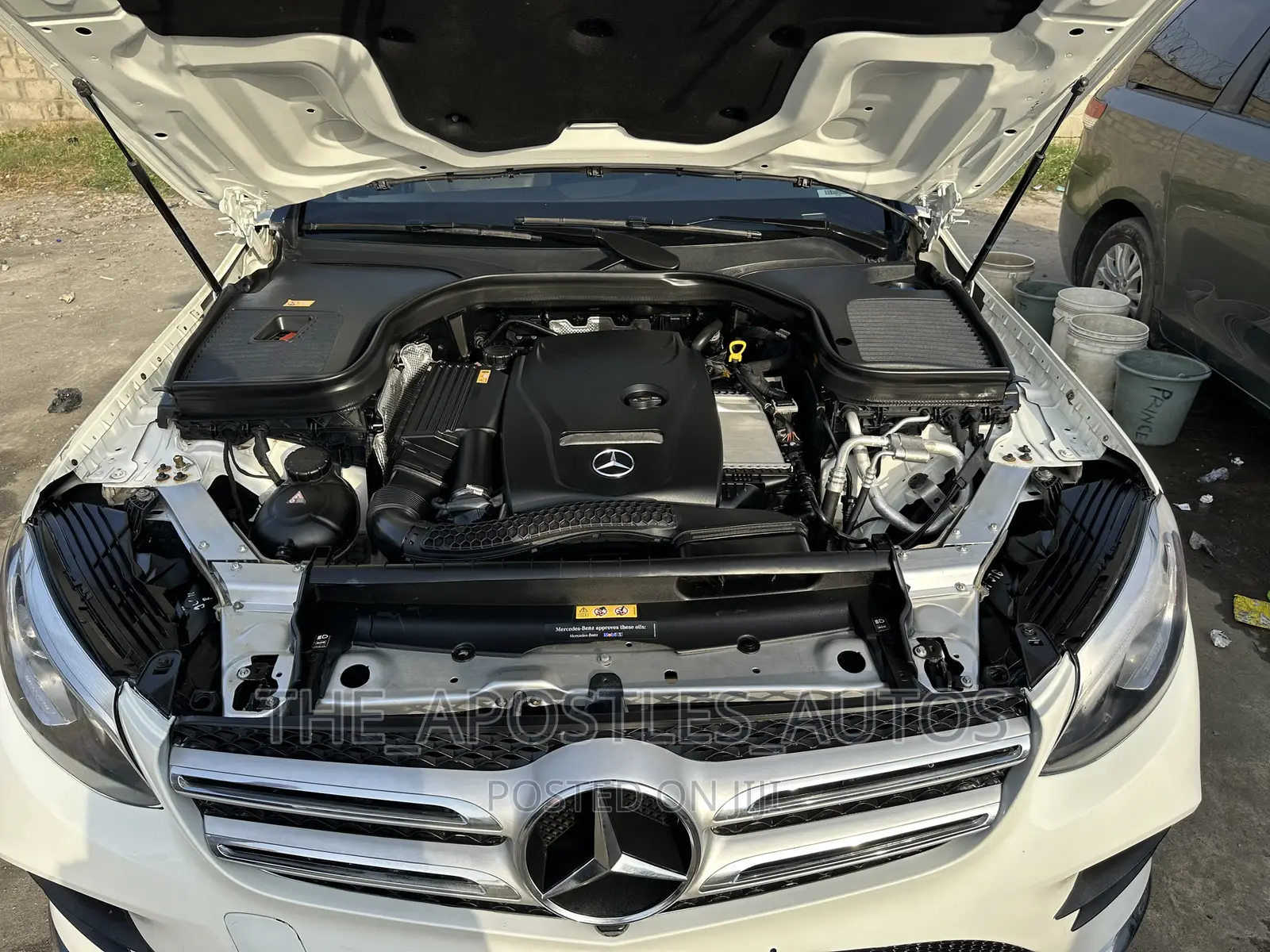 Mercedes-Benz GLC-Class 2016 White