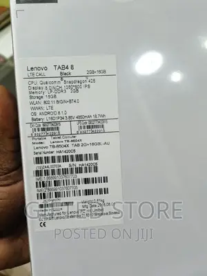 New Lenovo Tab 4 8 64 GB